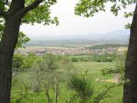 San Giustino, descending from Bocca Trabaria